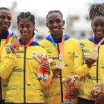 Ecuador con la primera marca mundial en relevo mixto 4x100m